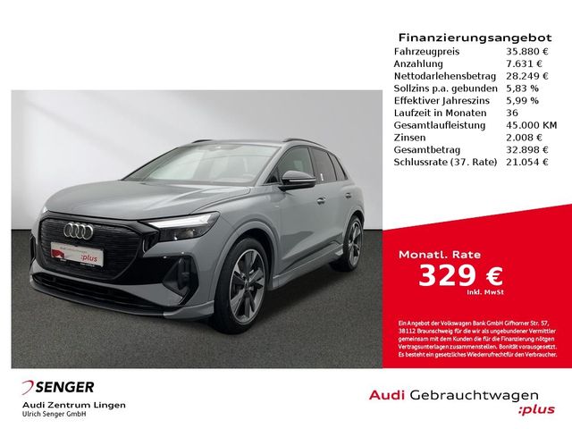 Audi Q4 e-tron MMI LED S line Assistenz-Paket Navi