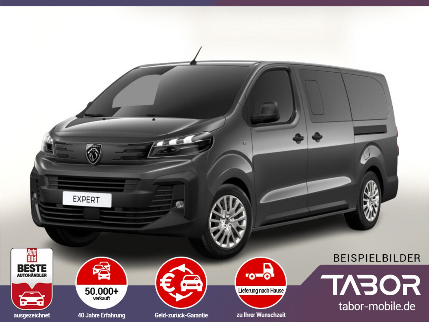 Peugeot Expert Kombi L3 180 EAT8 8S LED Nav PrivG 2xKlim