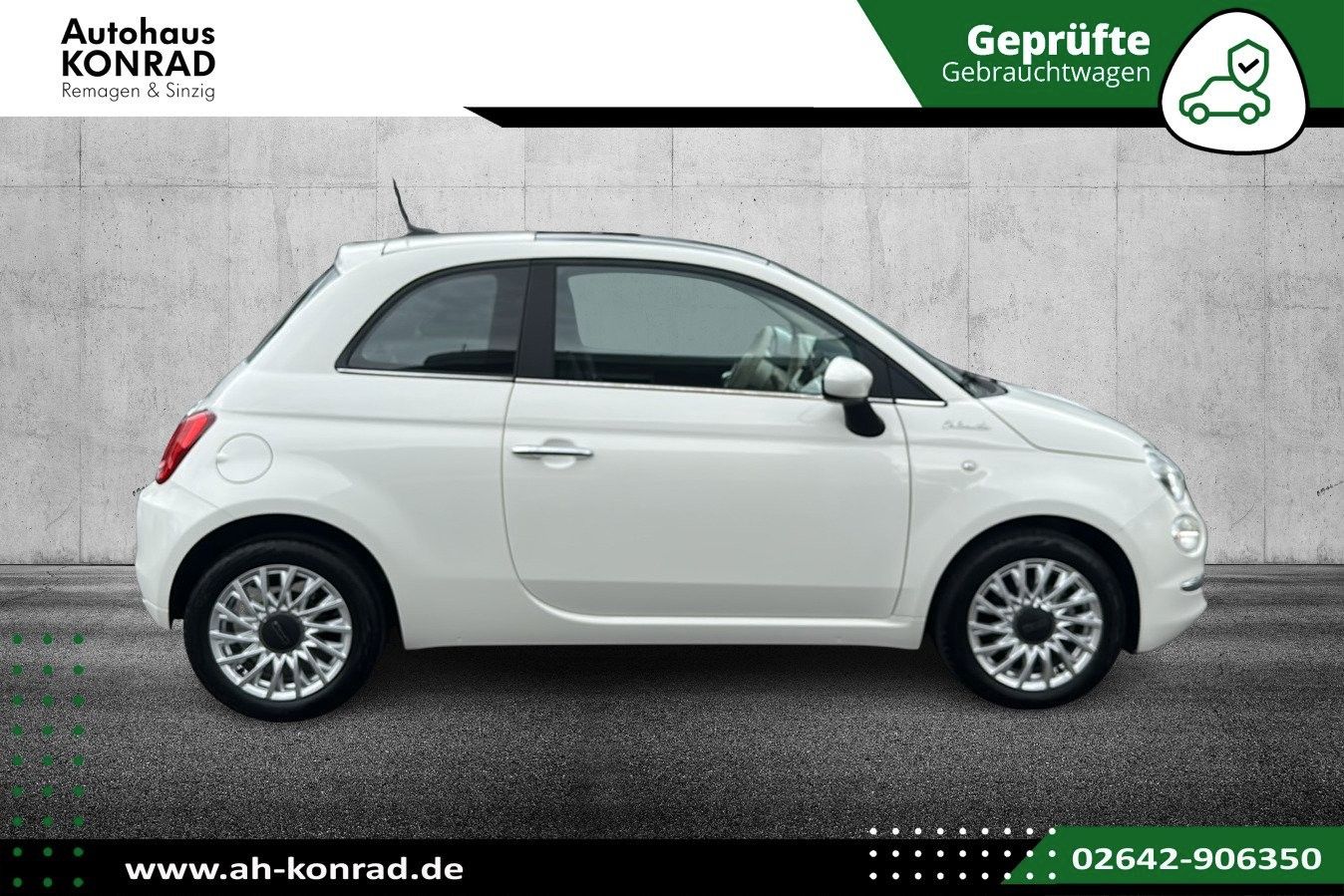 Fahrzeugabbildung Fiat 500 DolceVita*APP*