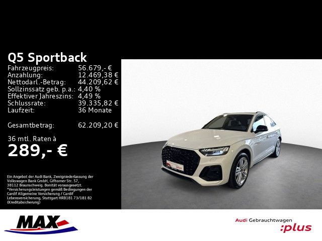 Q5 Sportback 55 TFSI e S-LINE quattro MATRIX+PAN