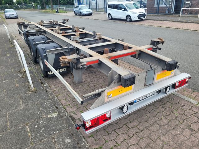 Wecon AWZ 218 Tandem BDF Anhänger Jumbo -785m Brücke