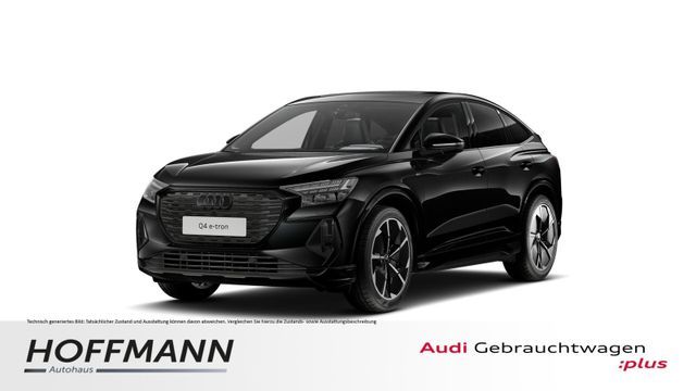 Audi Q4 Sportback 55 e-tron q. S line ACC+HuD+Pano+Ma