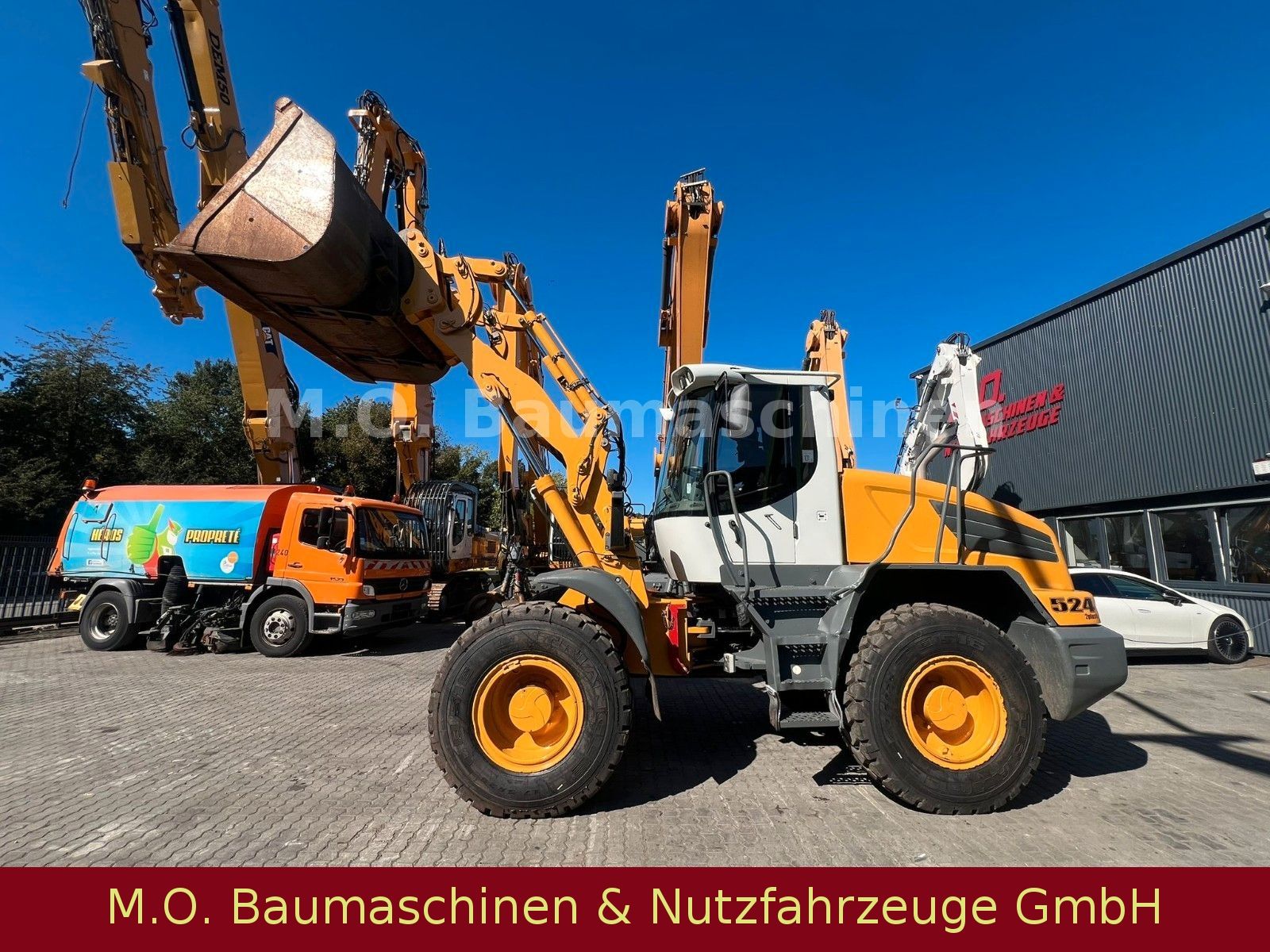 Fahrzeugabbildung Liebherr L524 /SW / AC/ Hochkippschaufel/Neue Reifen !