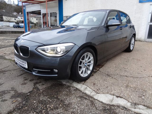 BMW 118d/1.Hd/Xenon/AHK/Leder/Alu/94.900km/