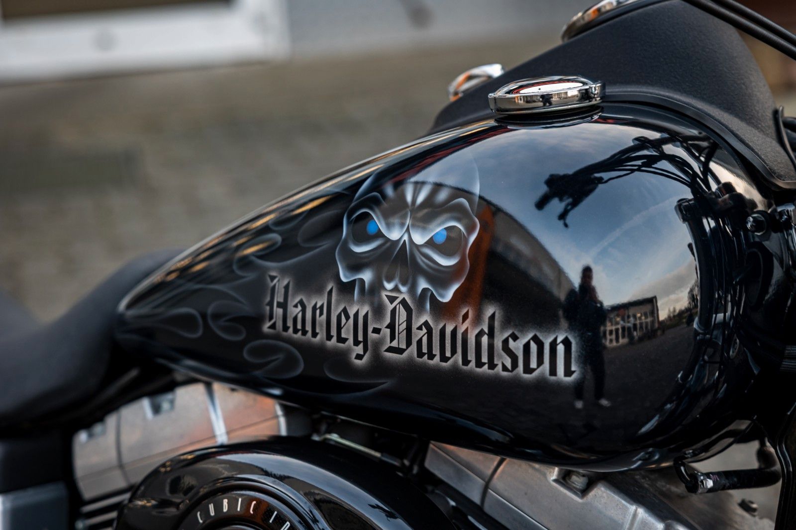 Fahrzeugabbildung Harley-Davidson DYNA STREET BOB FXDB 96 CUI - FALCON AUSPUFF -