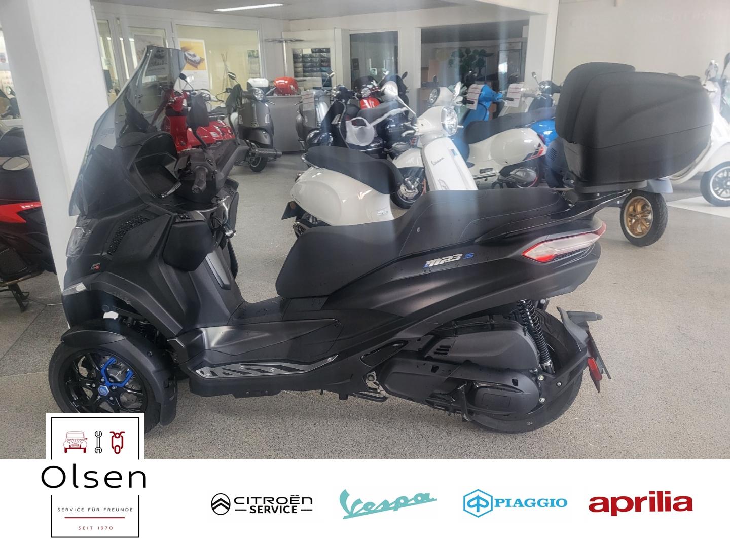Piaggio MP3 400 HPE Sport E5+ Nero Meteora incl.Topcase