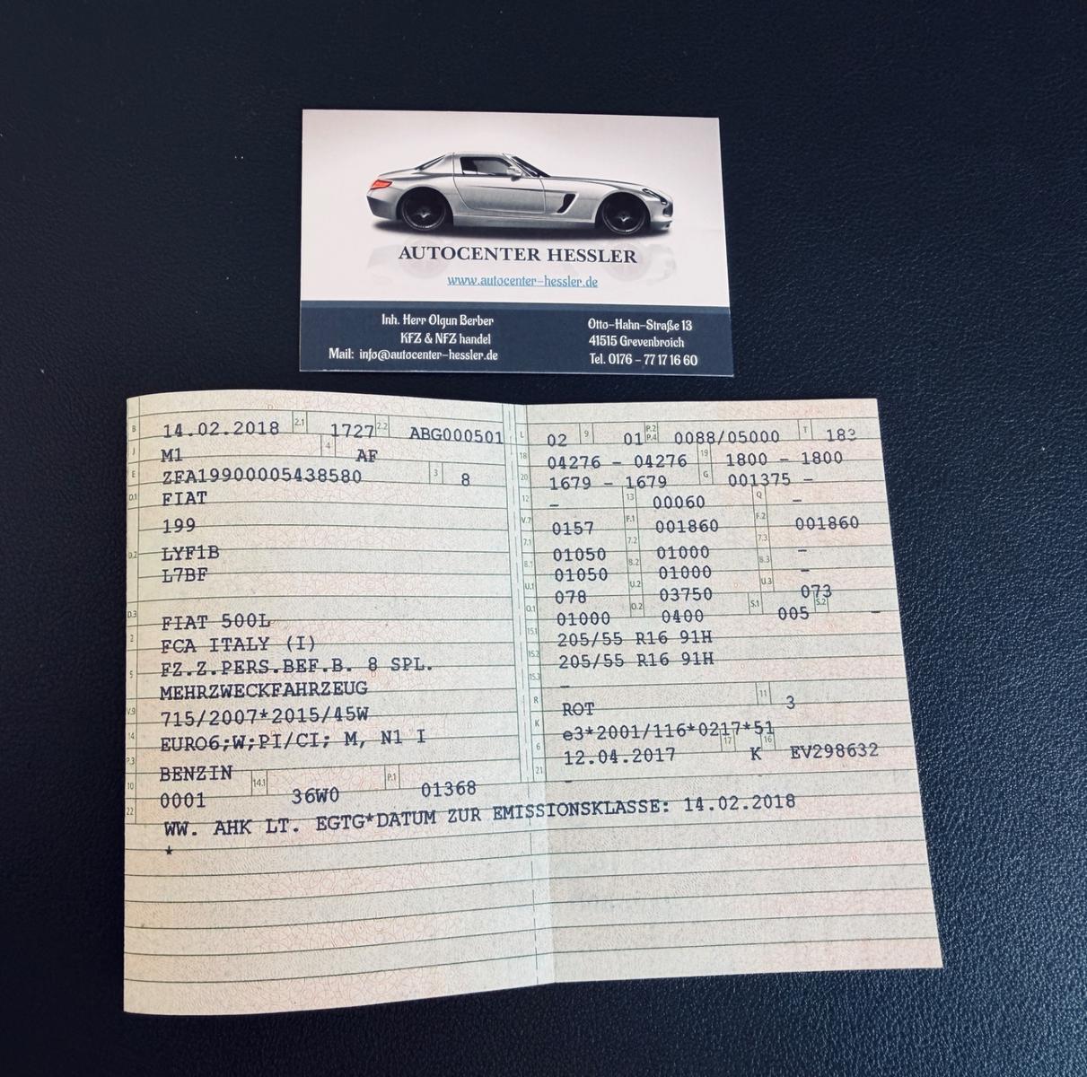 Fiat 500L Cross 1.4 T 16V*LED*KAMERA*KLIMA*TEMPOMAT*