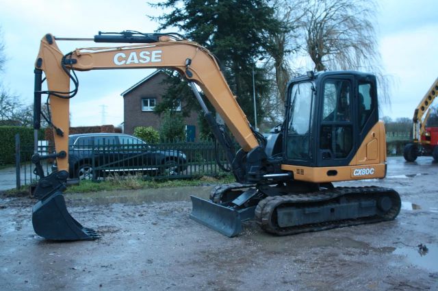 Case CX80C 2017 graafmachine excavator