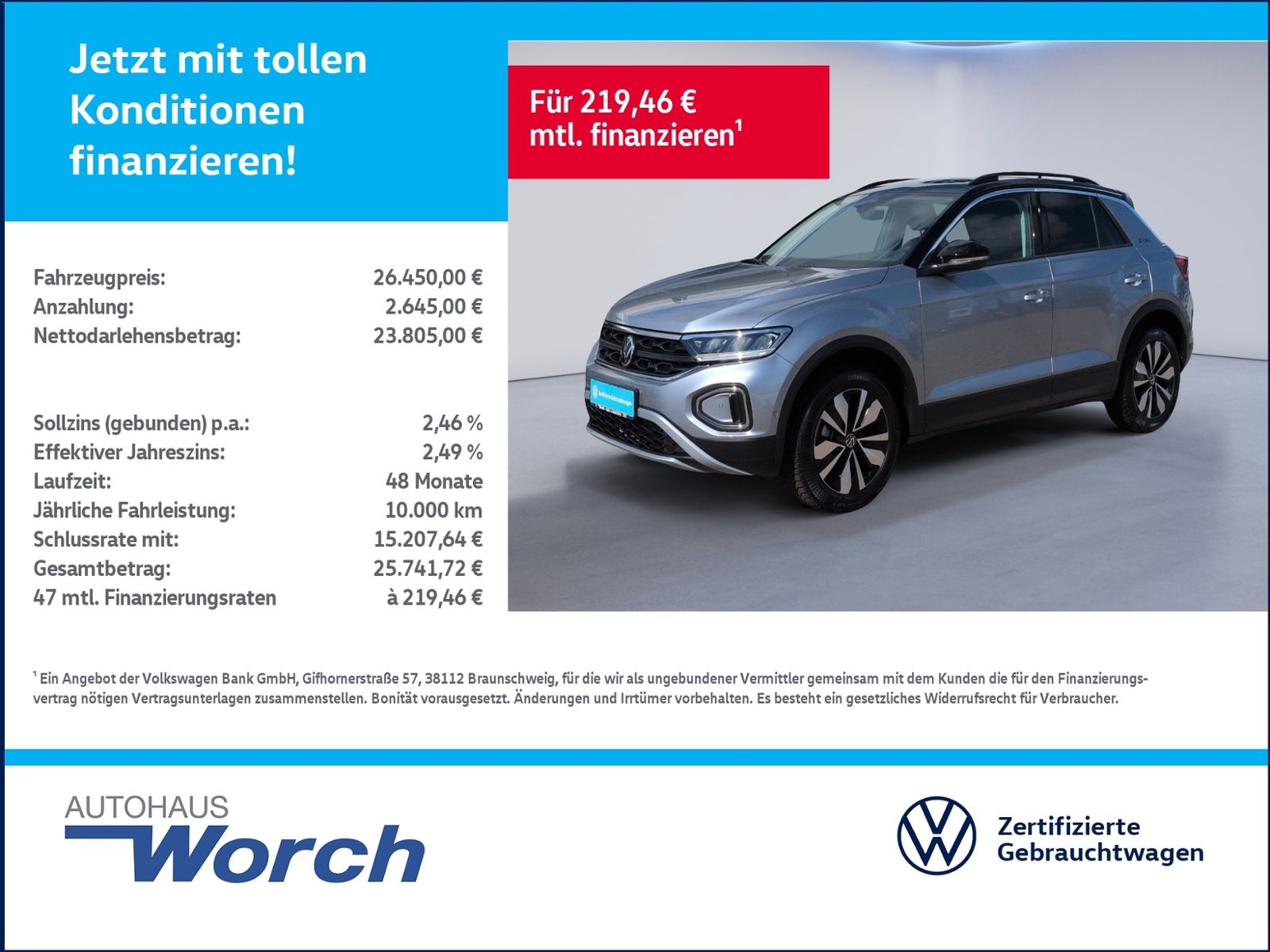 T-Roc 1.5 TSI DSG Goal LED+NAVI+SHZ+EPH
