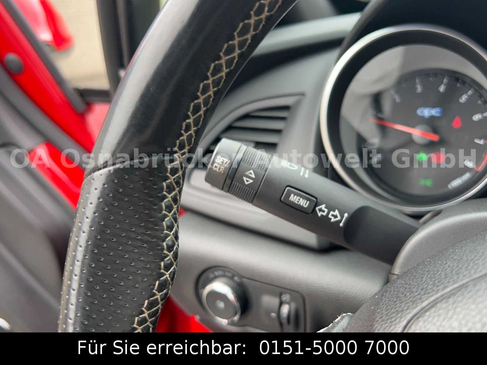 Opel Astra J GTC OPC 280PS SHZ Lenkradheiz.  Tempomat