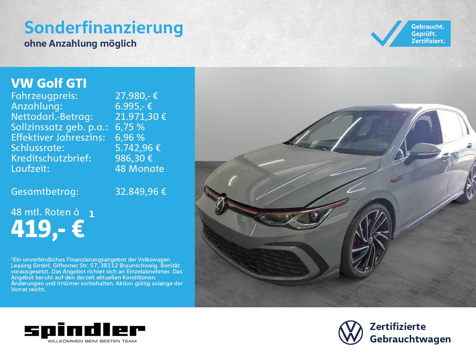 Volkswagen Golf GTI VIII 2.0 TSI DSG / Matrix, CarPlay, RFK