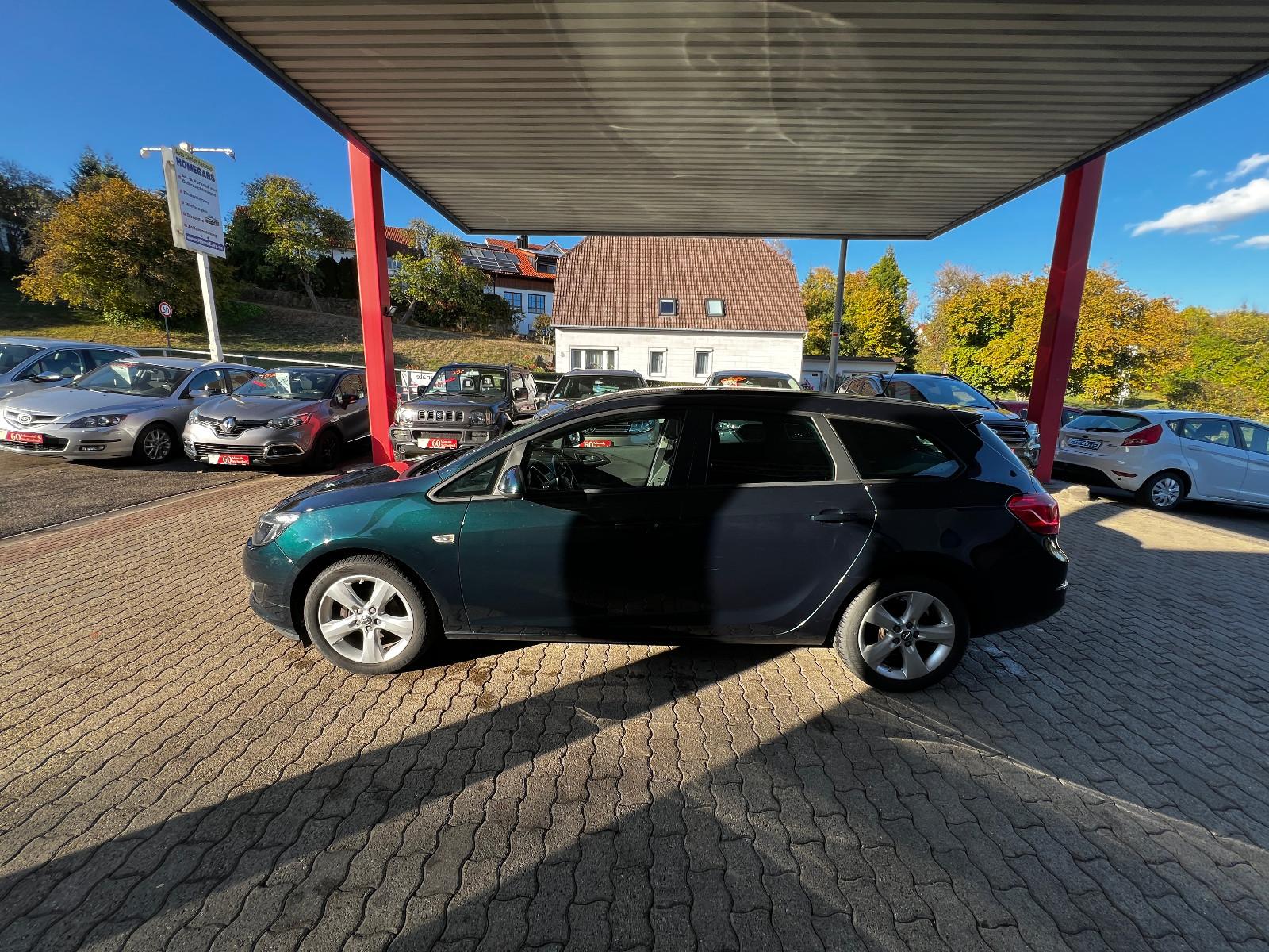 Opel Astra 2015 — engine 1.364 cm³, 140 HP (103kW)