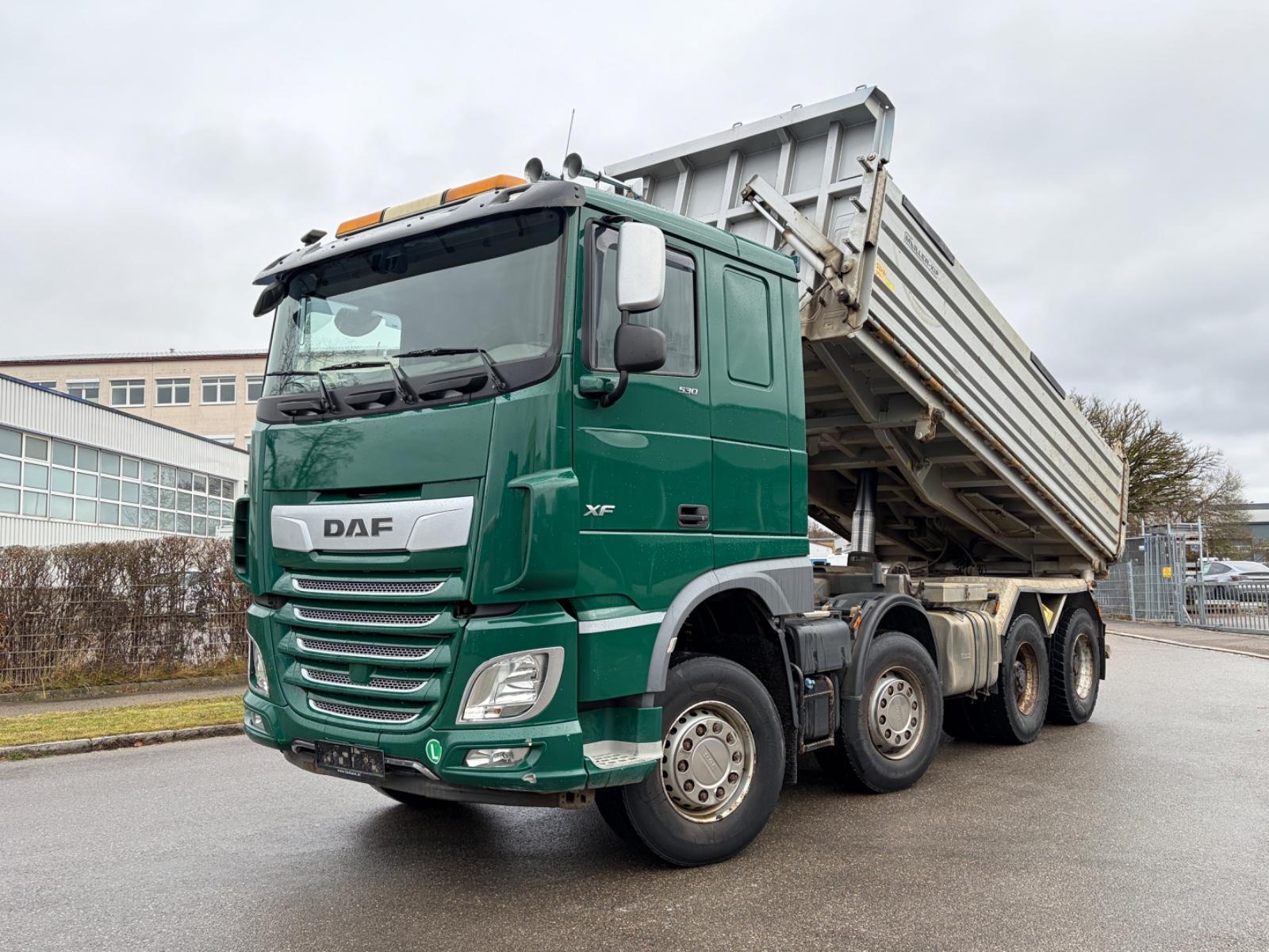 DAF XF 530 8x4 - Meiller 3S. Kipper - Bordmatik