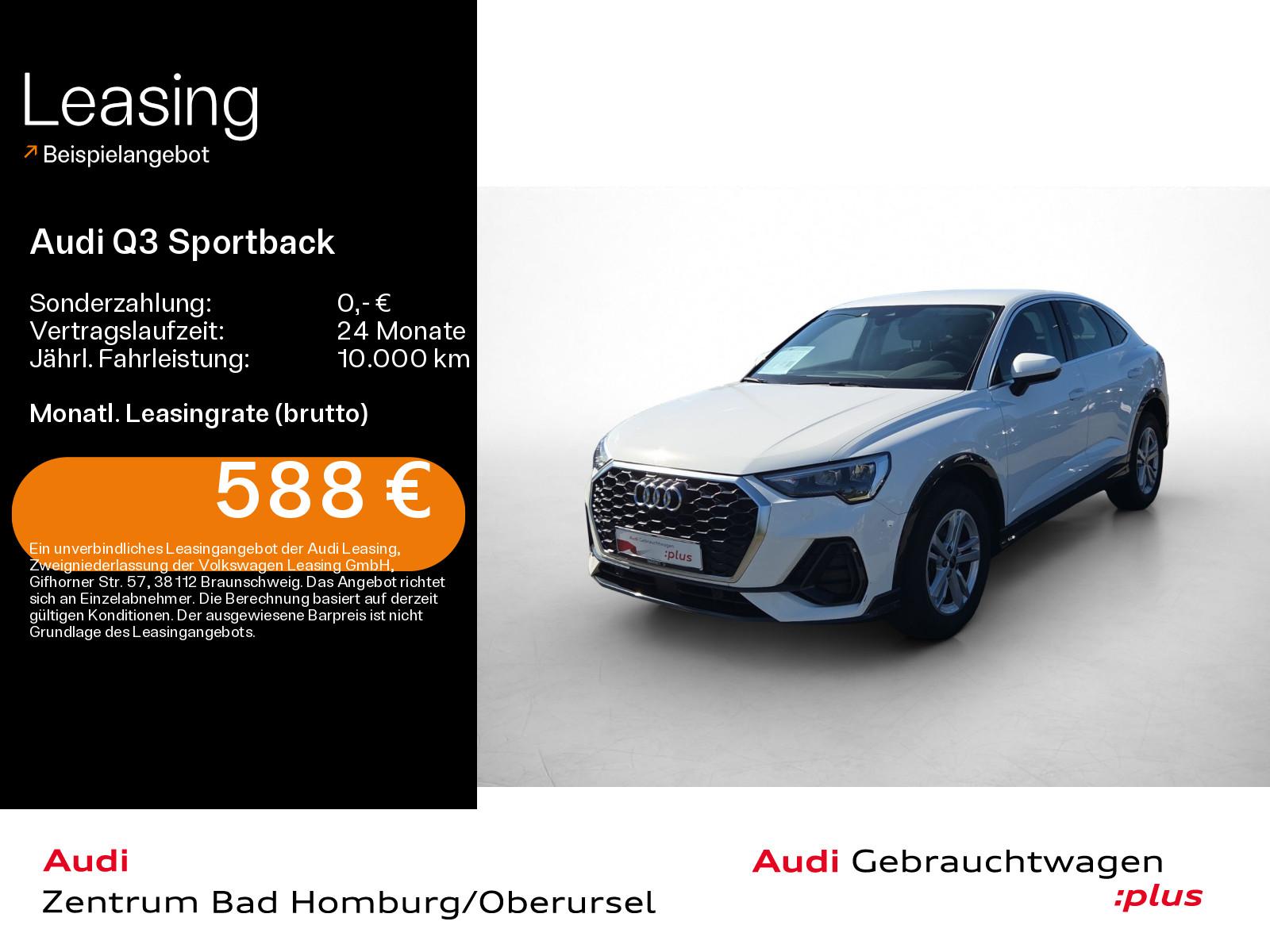 Audi Q3 Sportback 35 TFSI ) S tronic *Virtual*Kamera*