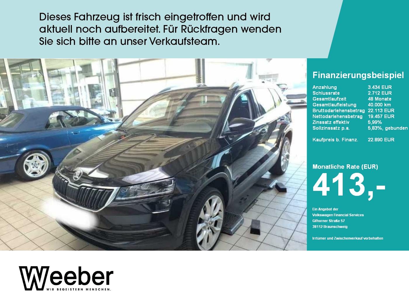 Skoda Karoq Clever *PDC*CANTON*AHK*APP CONNECT*NAVI*
