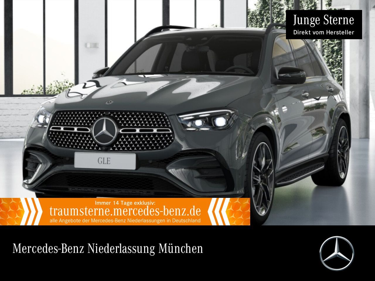 MERCEDES-BENZ GLE 350 de 4M AMG Adv.+ Night/"22/Carbon/Pan/AHK