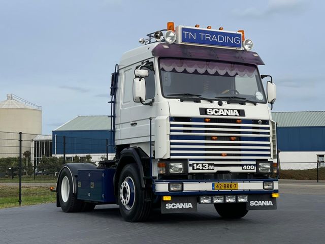 Scania R143 400 SHOW TRUCK, NEW CONDITION, CUSTOM INTER