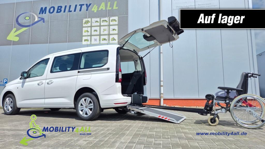 Volkswagen Caddy Maxi SOFORT verfügbar -Rollstuhltransporte