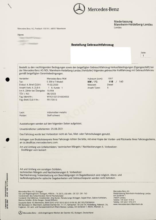 Mercedes-Benz E 200