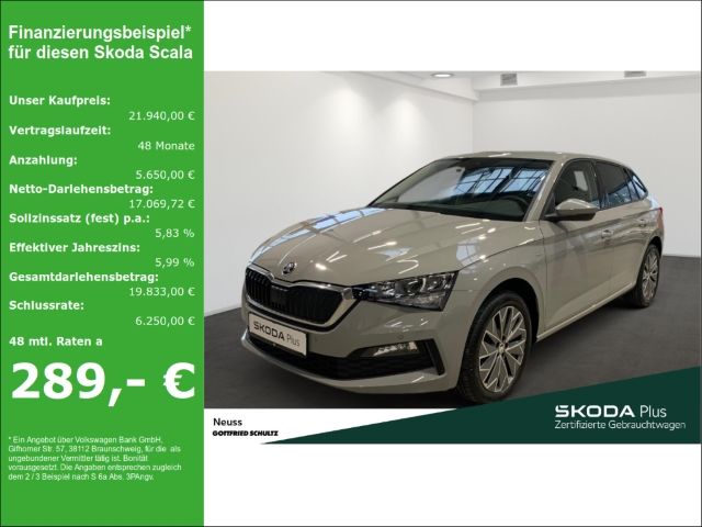 Skoda Scala TOUR TSI EPH KAMERA LED NAVI SITZHZG