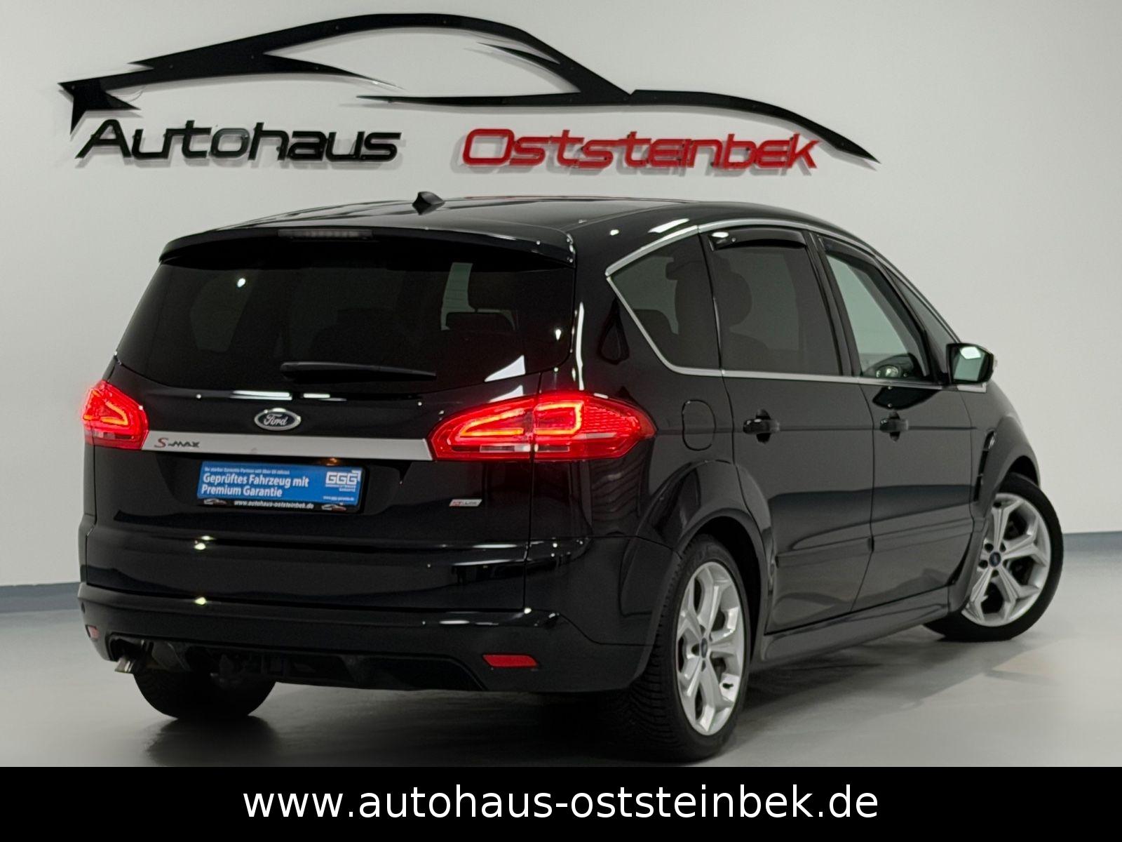 FORD S-MAX 2.0 TDCI 163ch TITANIUM S BVA Pack Sport 7 places Toit pano Historique présent - 2EME MAIN