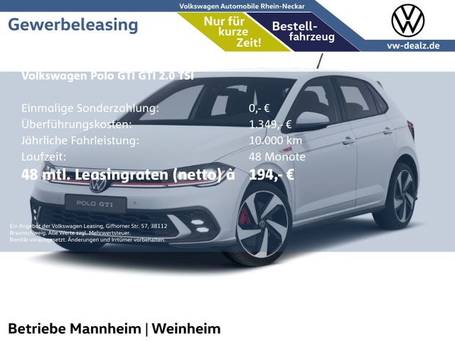 Volkswagen Polo GTI 2.0 TSI OPF DSG