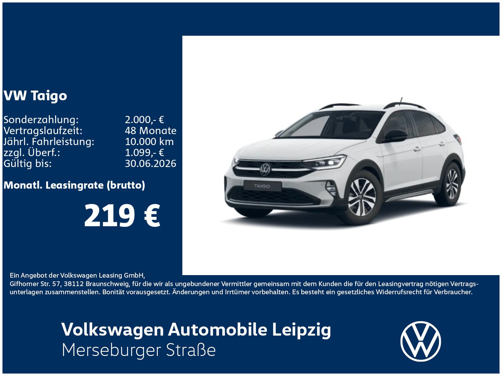 Volkswagen Taigo ENERGY 1.0 l TSI 85 kW DSG*IQ.LIGHT*RFK