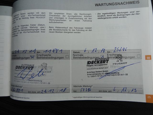 Fahrzeugabbildung Peugeot 308 SW Active/AHK/65.500km/1.Hand/SitzH/PDC/
