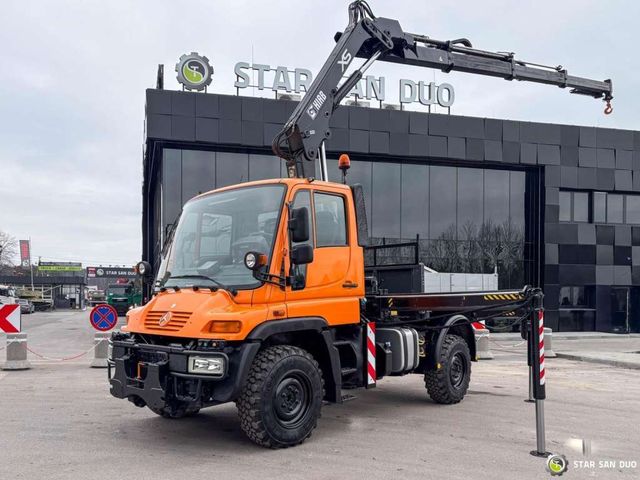 Unimog Mercedes-Benz UNIMOG U300 4x4 HIAB 122 D-3 CRANE