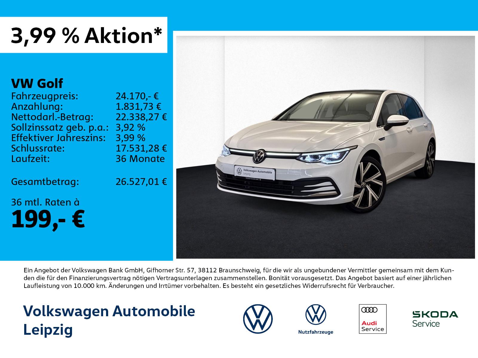 Volkswagen Golf VIII Style 1.5 eTSI DSG *AHK*Panoramadach*