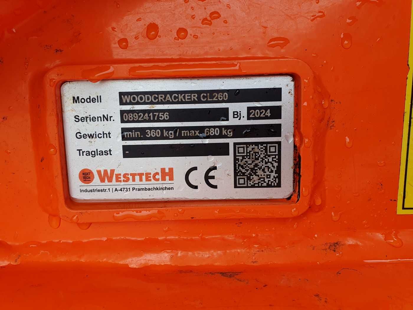Fahrzeugabbildung Andere Westtech CL260 Fällgreifer Likufix SW33 2024