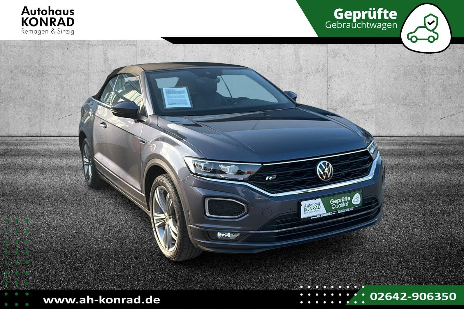 Fahrzeugabbildung Volkswagen T-Roc Cabriolet R-Line*KAMERA*CABRIO*