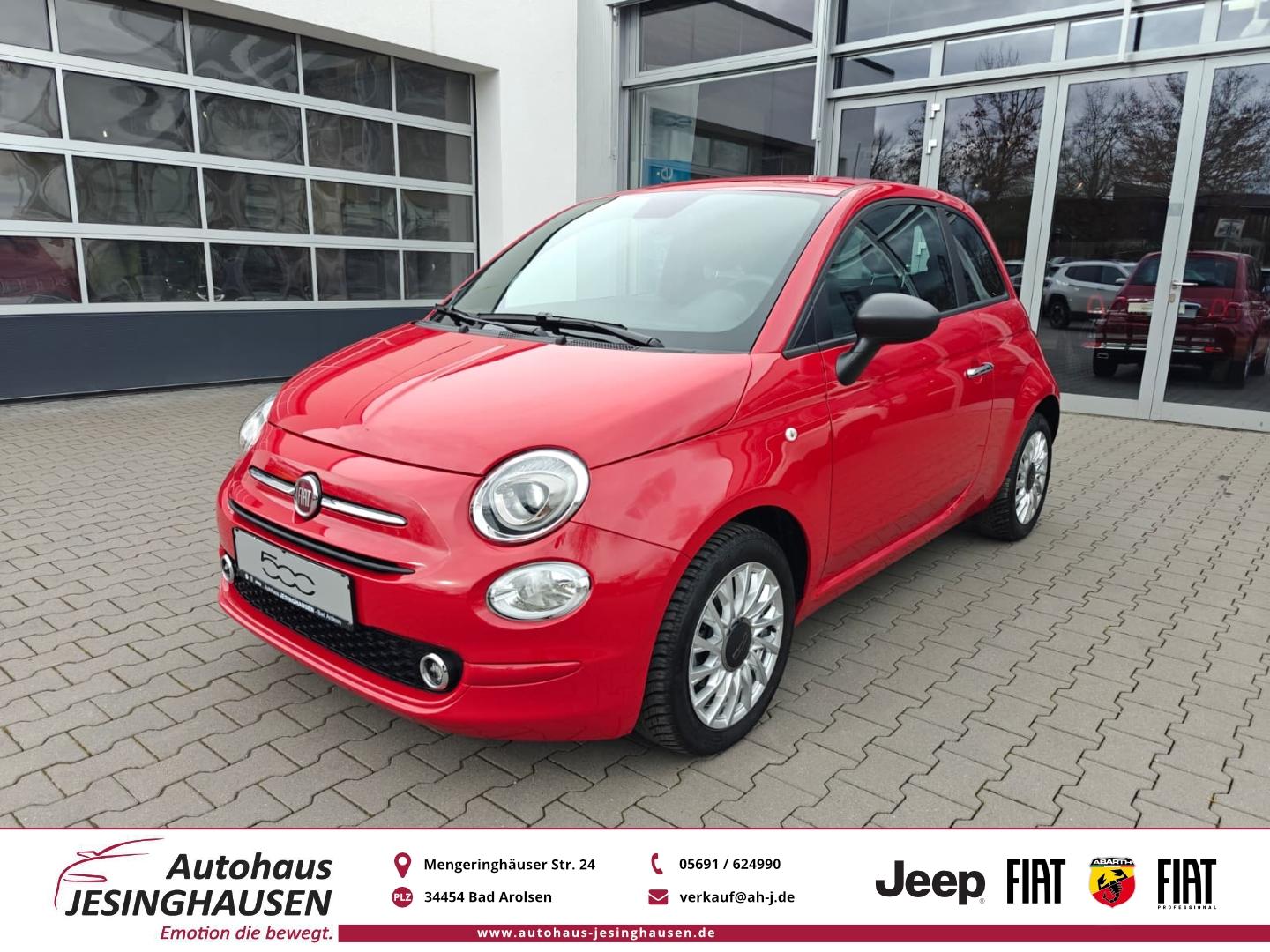 Fiat 500 Carpl.*Allwetter*DAB*PDC*Klima*BT*Lichtsenso