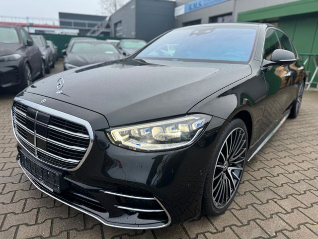 Mercedes-Benz S400d 4M Lang AMG -HUD-Pano-FondEnt-BelüSitz-21Z