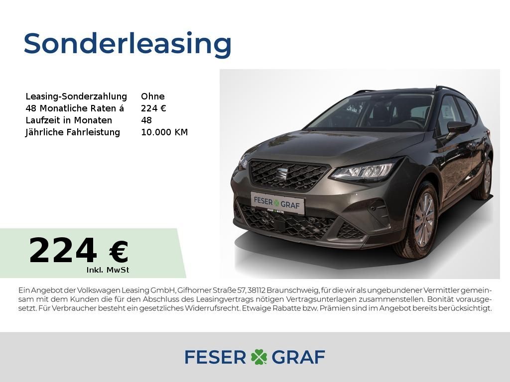 Seat Arona 1.0 TSI DSG Road Edition LED/Navi/ACC/SHZ