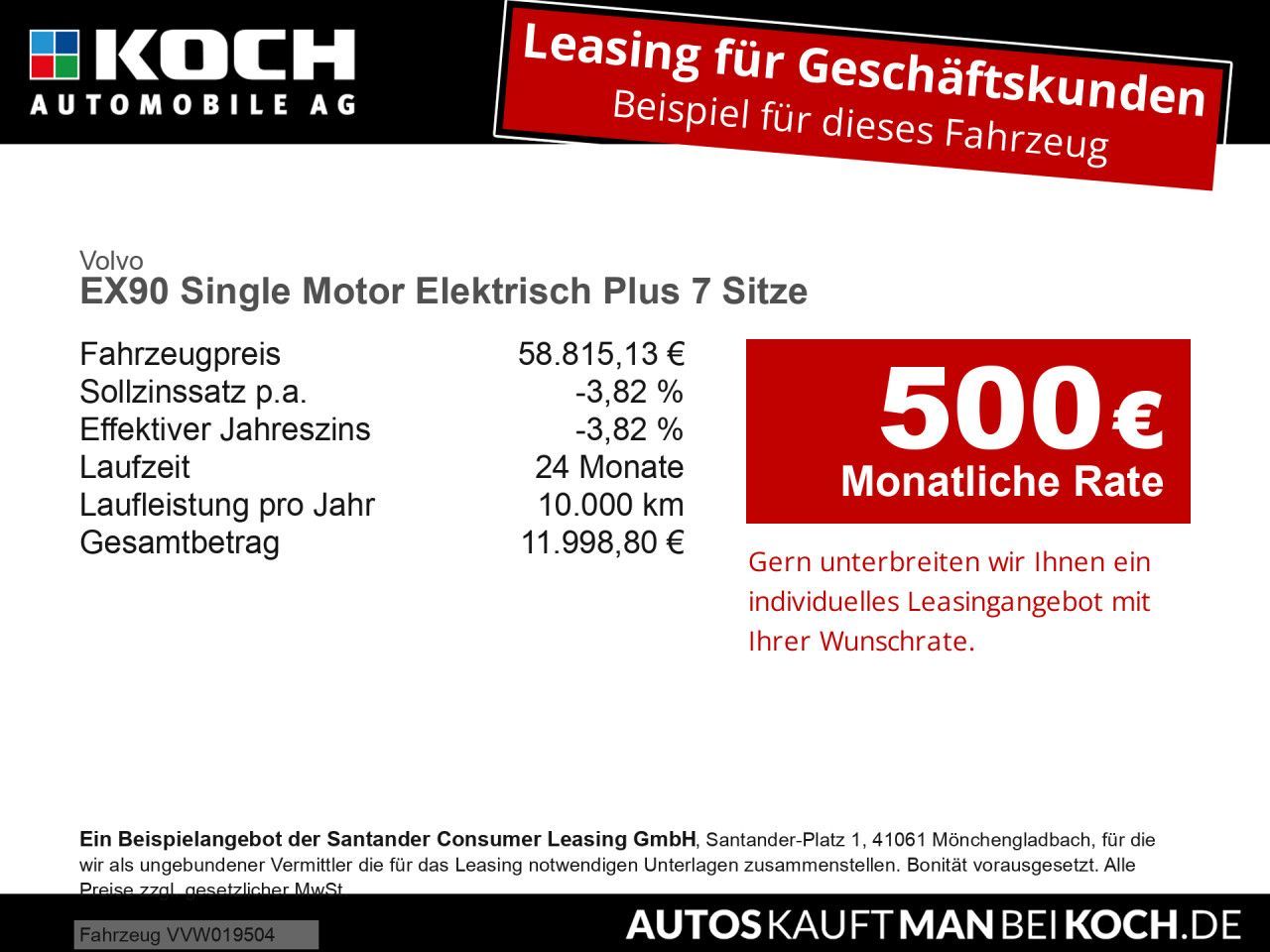 Volvo EX90 Single Motor Elektrisch Plus 7 Sitze imagem 3