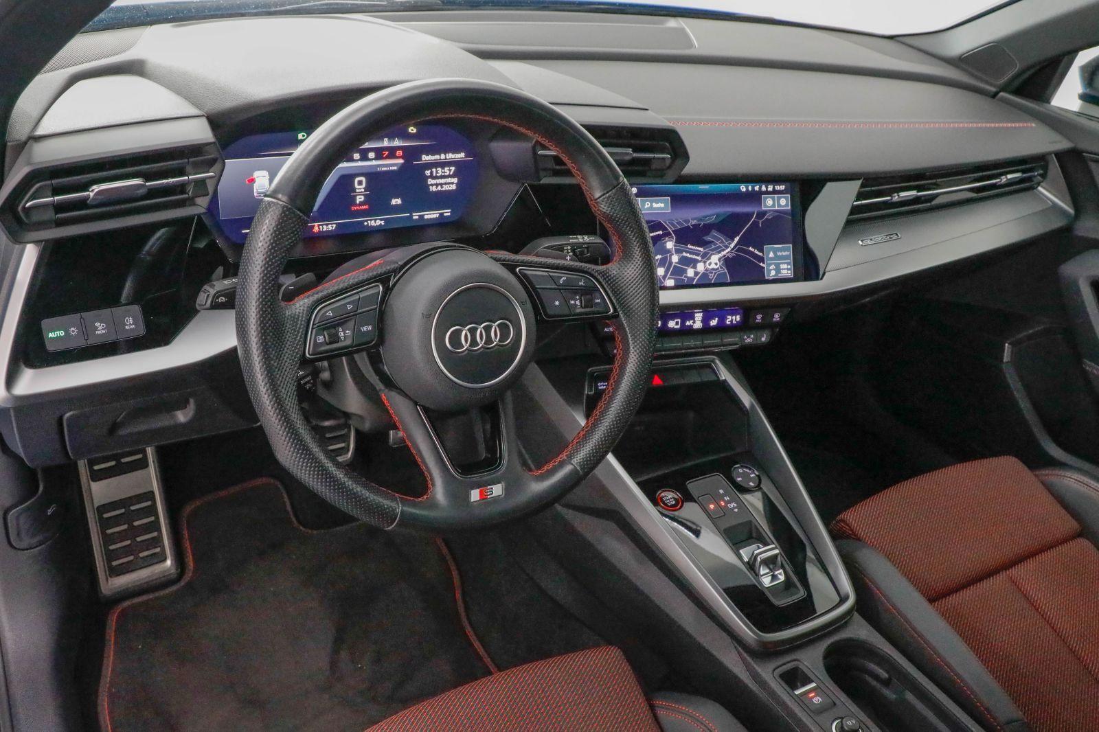 Audi S3 Sportback TFSI quattro B&O Virtual Matrix PDC, миниатюра 13