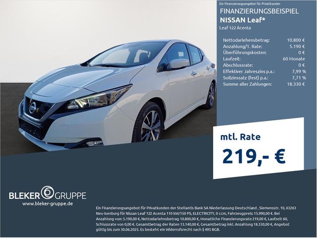 Nissan Leaf 122 Acenta