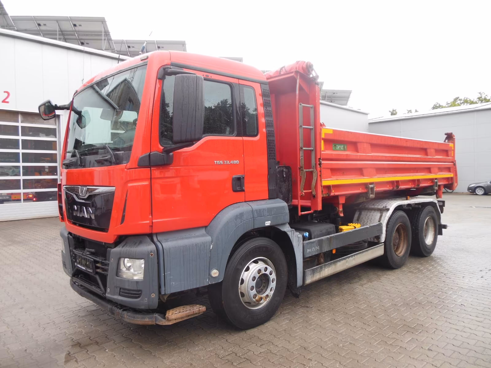 MAN TGS 33.480, 6X4, BORDMATIC, RETARDER, AHK