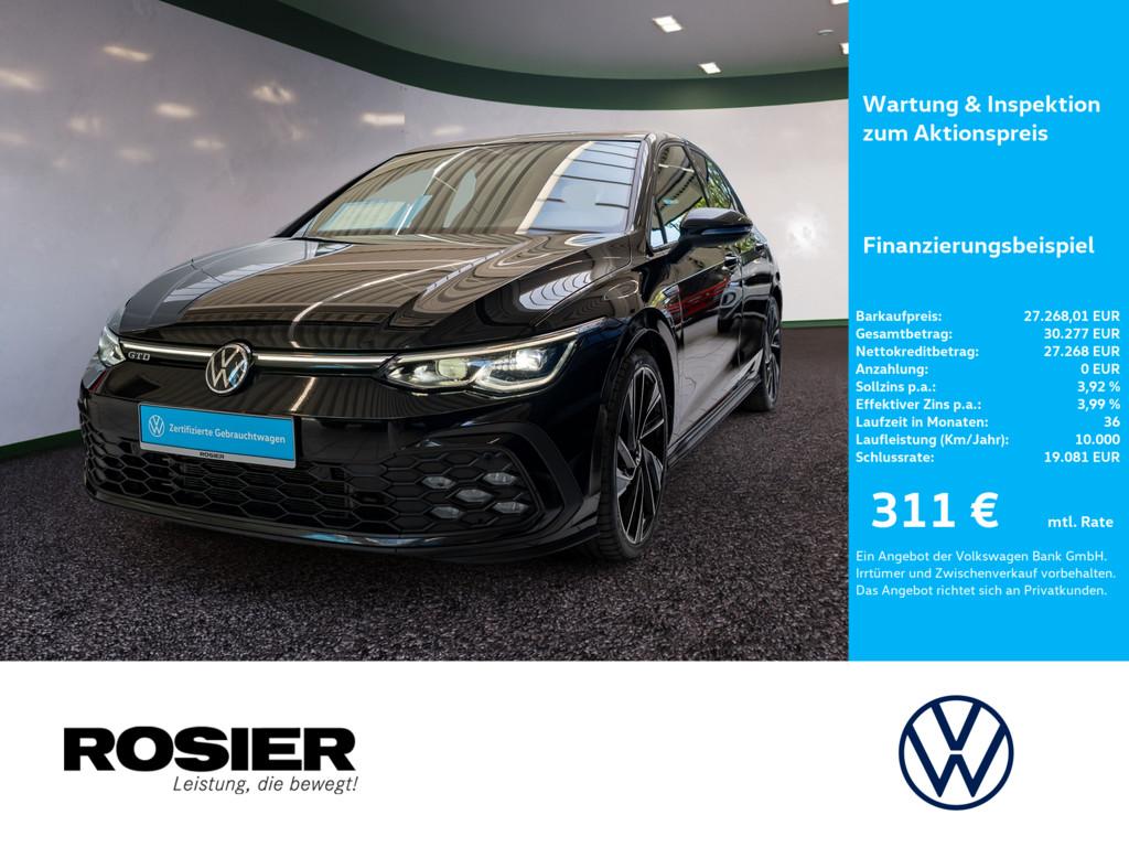 Volkswagen Golf VIII GTD 2,0 l TDI DSG AHK STANDHZ. ACC SHZ