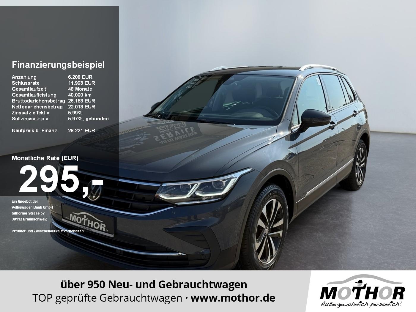 Volkswagen Tiguan United 1.5TSI DSG AHK schwenkbar Kamera