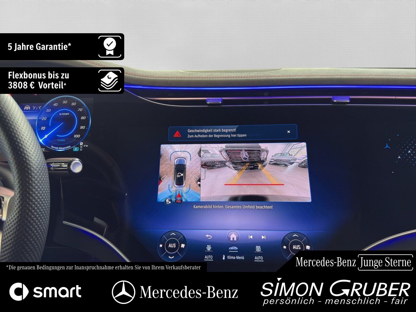 Fahrzeugabbildung Mercedes-Benz EQE 500 4M AMG Hyper Airmatic HUD Burm Mod 2025