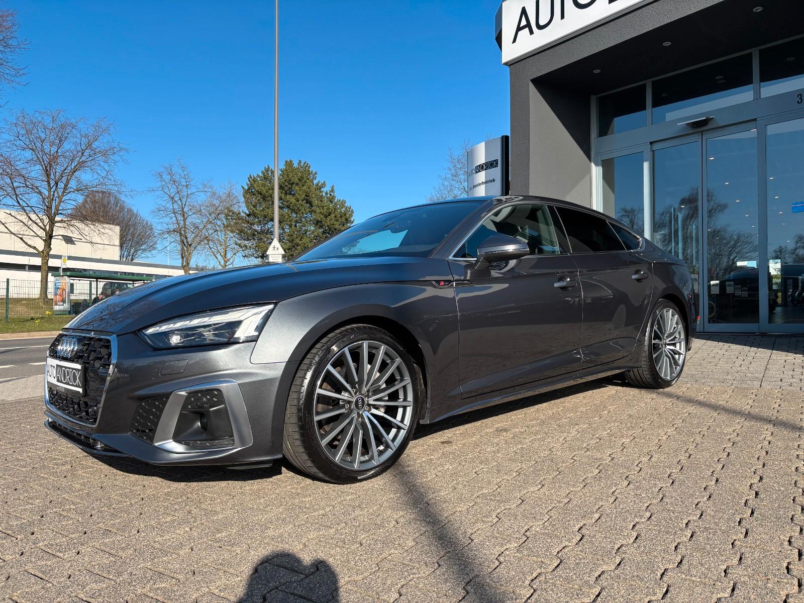 Audi A5 Sportback 40 TDI quattro S line AHK PANO HUD