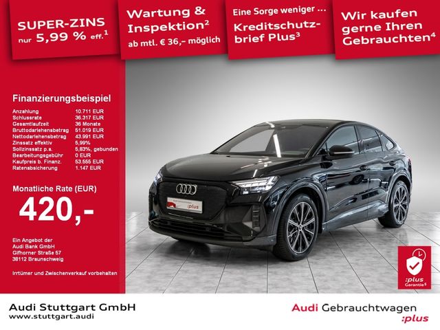 Audi Q4 Sportback advanced 40 e-tron AHK HUD ACC