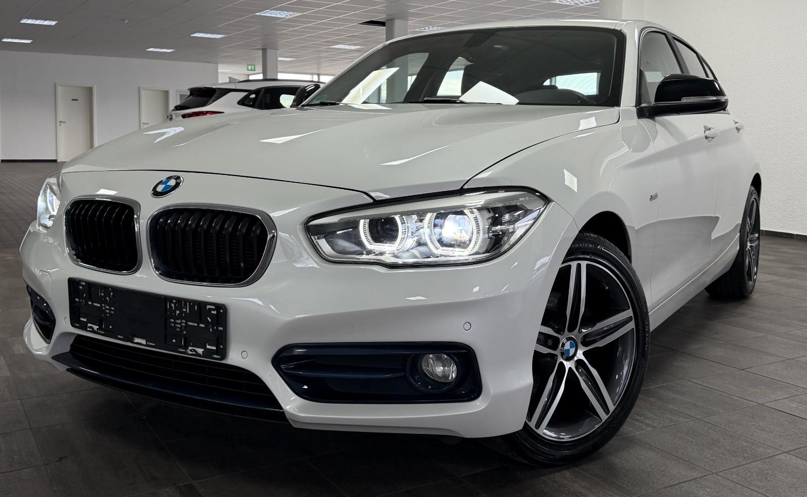 BMW 116d Sport Line LED PDC NAVI AHK 2.HAND EURO 6