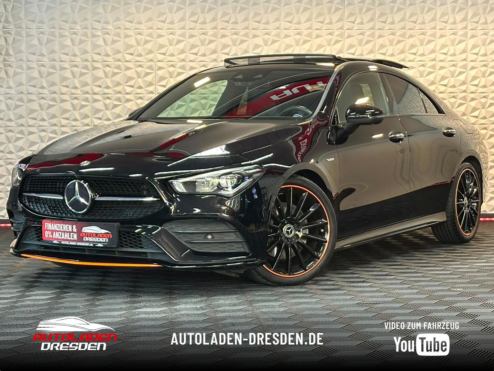 Mercedes-Benz CLA220 4M AMG ED 1 ORANGE NIGHT PANO KEYLES VIRT