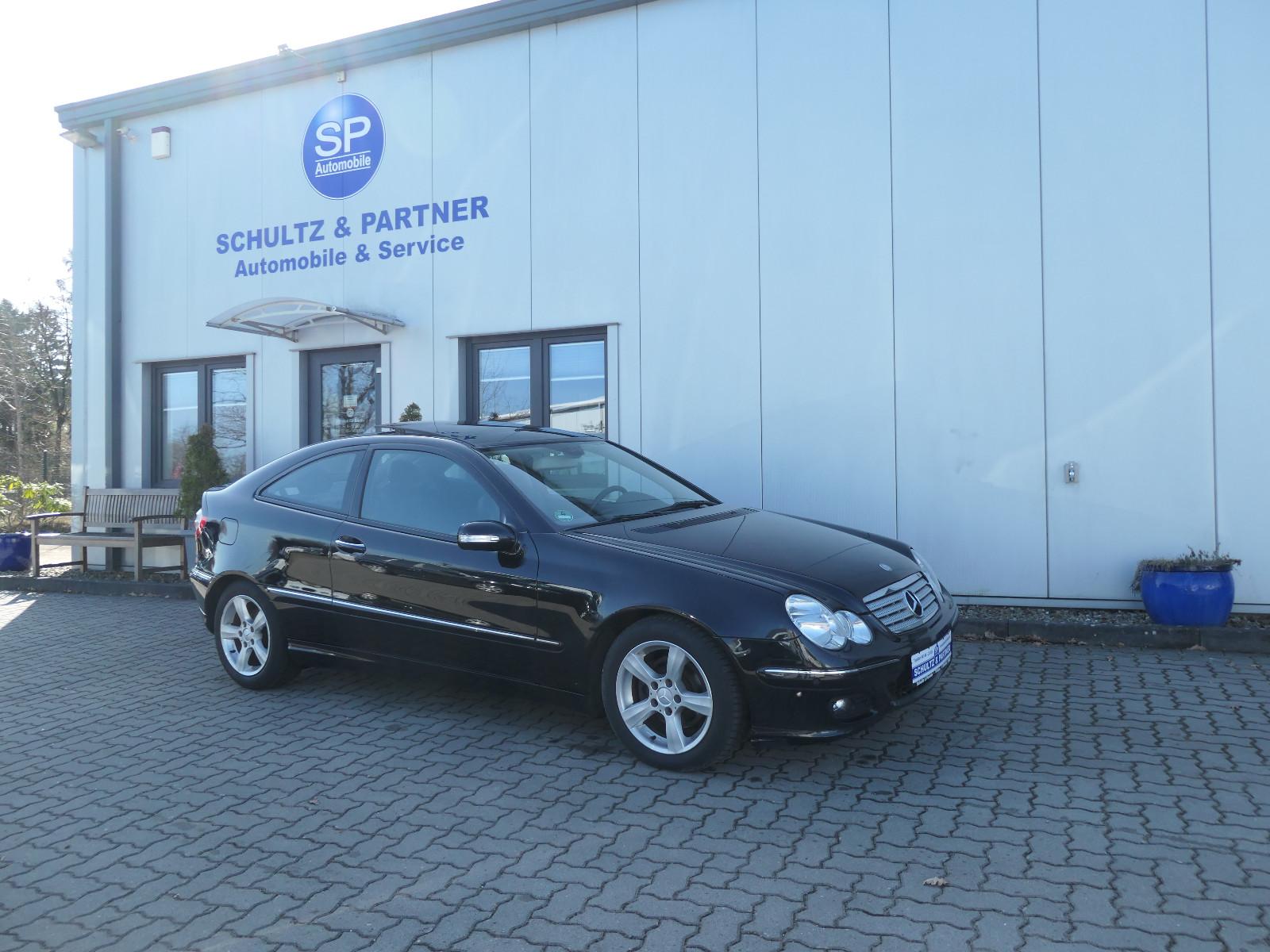 Mercedes-Benz C 180 C Sportcoupe Kompressor / R-Cam, Pano uvm!
