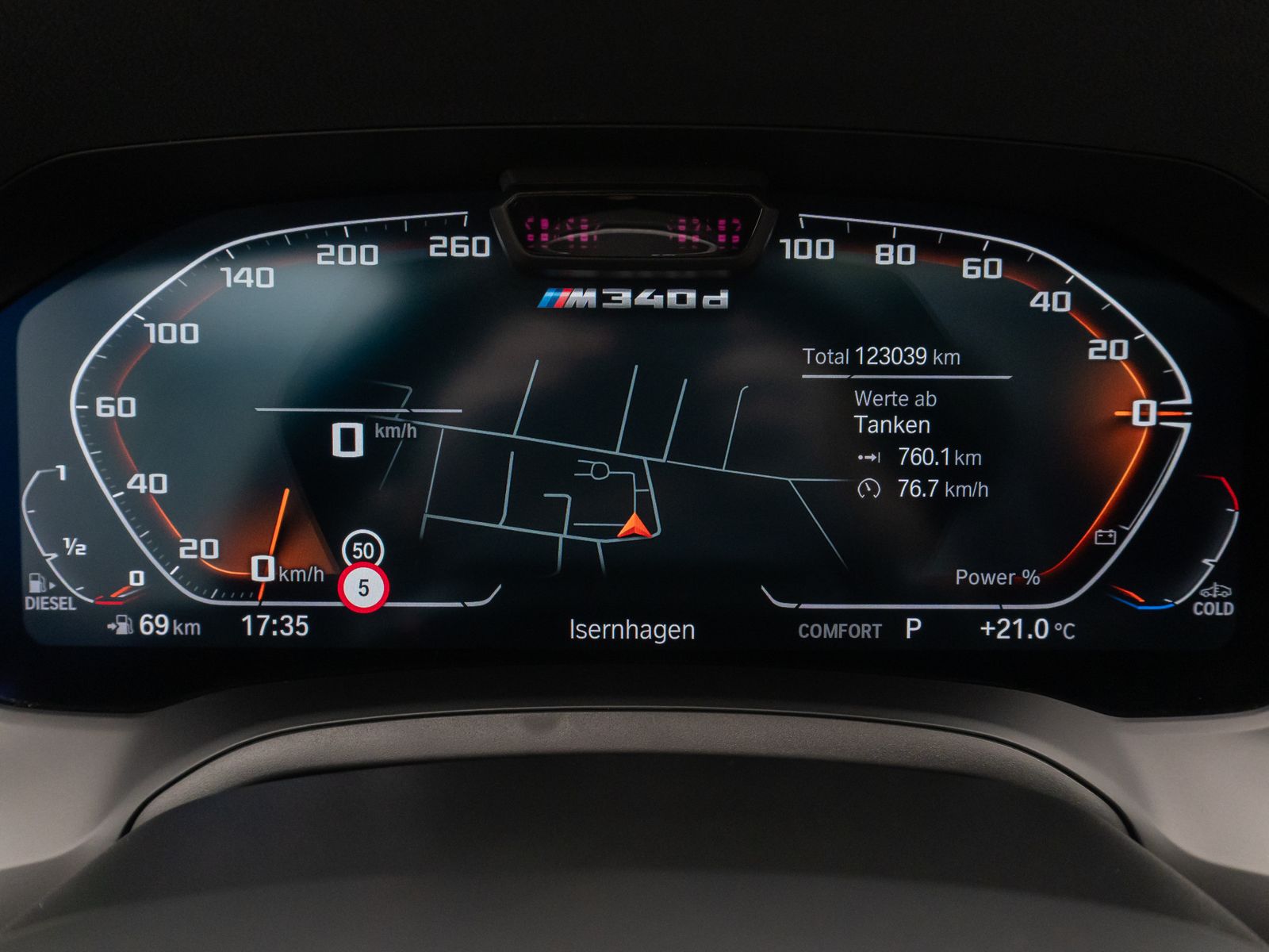 Fahrzeugabbildung BMW M340d xD Laser DAB H/K HUD 360°Panorama DisplKey