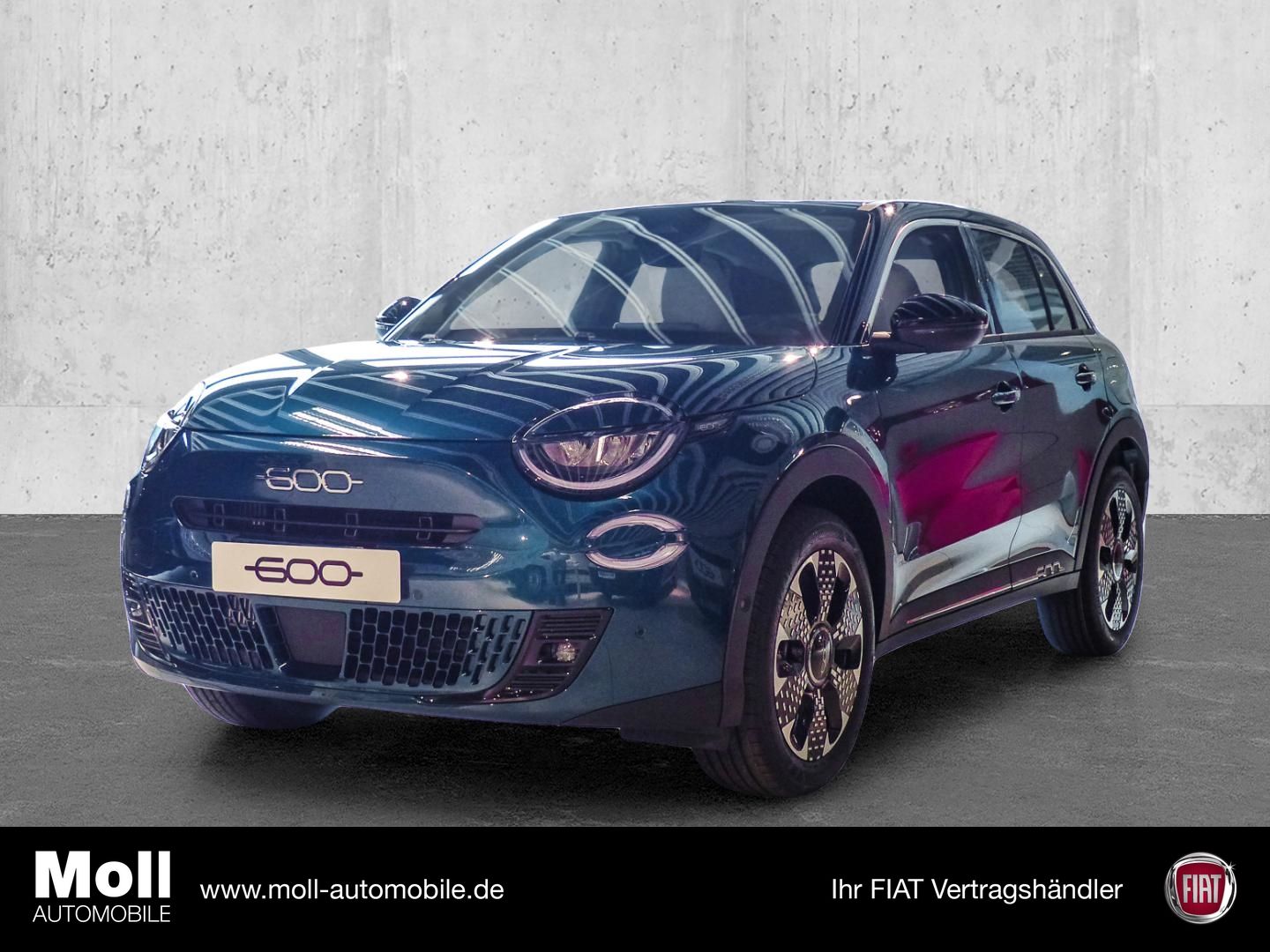 Fiat 600 La Prima Hybrid DCT Navi Massage Sitz LED