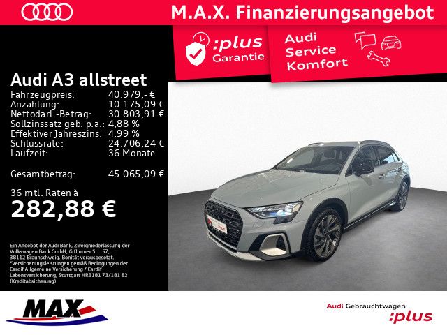 A3 allstreet 35 TDI LED+SONOS+AHK+KAMERA+HUD+ALU
